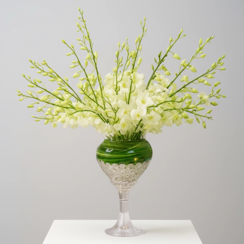 Lovely White Orchids